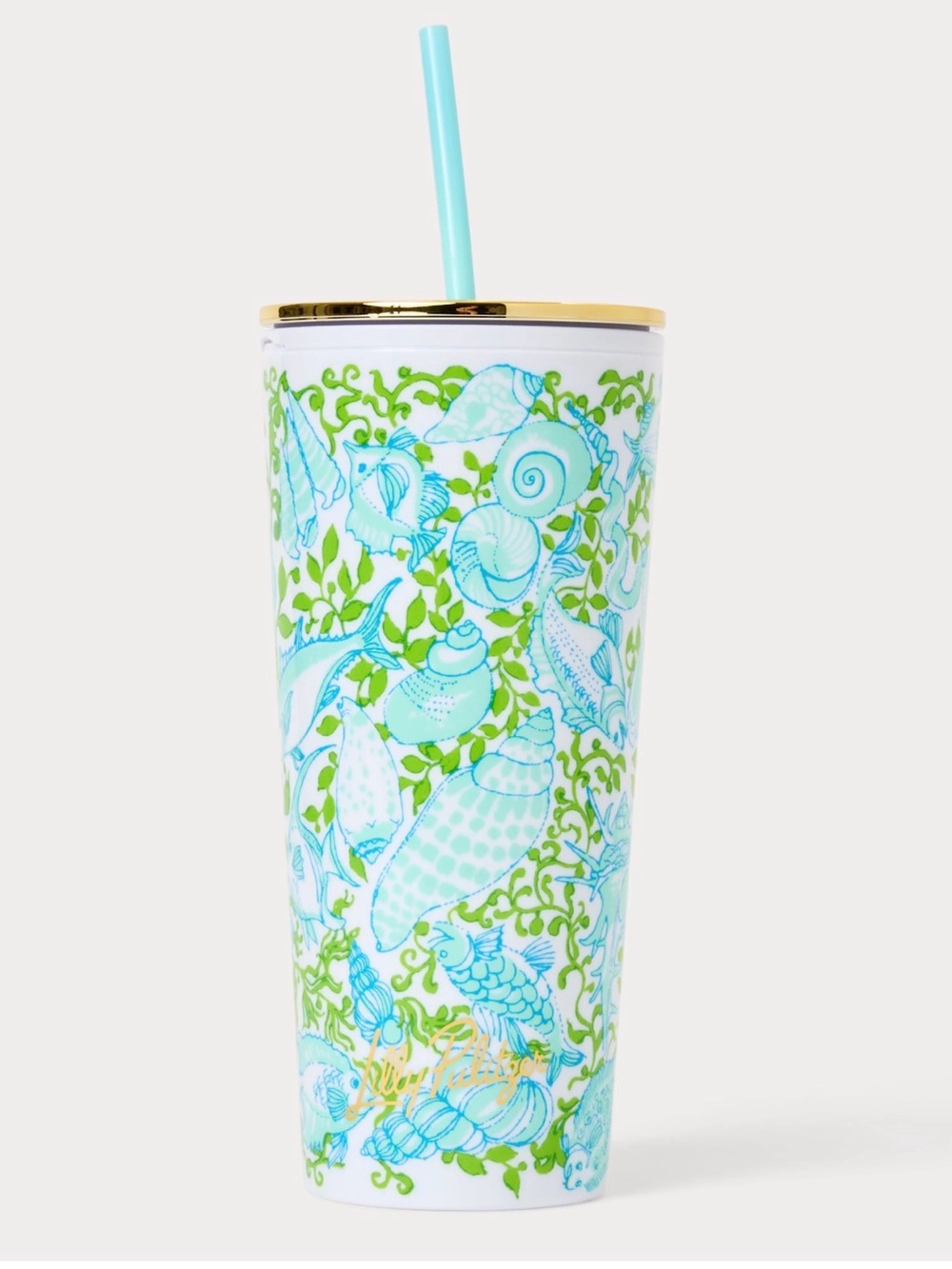 Lilly Pulitzer Floral Tumbler - Choose 1 - Picture 2 of 5
